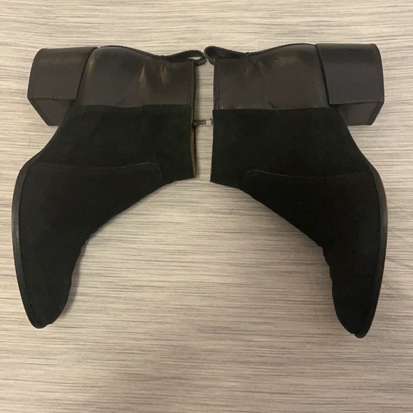 Madewell The Asher Boot in Suede & Leather, Black Sz 8.5 - Picture 5 of 12